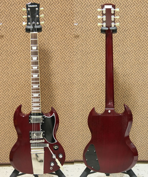 GK]EDWARDS E-SG-110LT2/VT '08 【トレモロ付き】エドワーズ☆(ESP