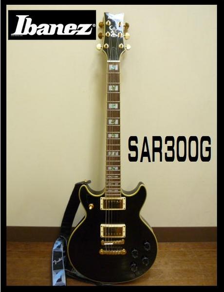 ◇良品！Ibanez エレキギター SAR300G ブラック アイバニーズ  
