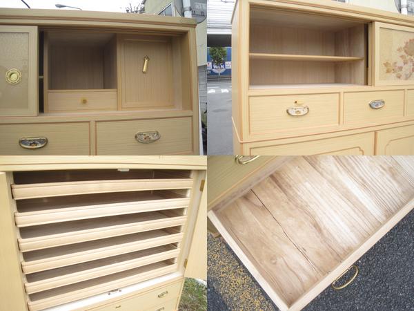 高級和家具 桐箪笥 和箪笥 桐たんす 隠し扉 D3 Ua 和タンス 売買されたオークション情報 Yahooの商品情報をアーカイブ公開 オークファン Aucfan Com