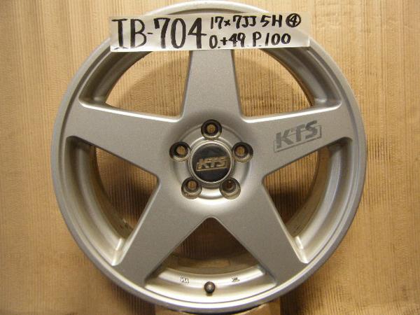 Yahoo!オークション IB-704 ブリヂストン KTS 17×7J 5H-100 ＋49 (4本 