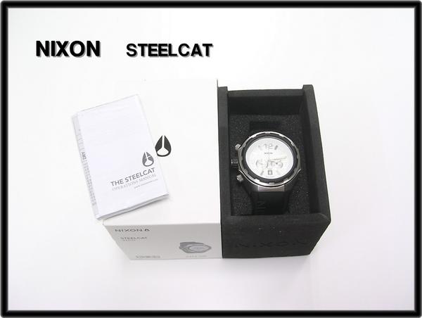 NIXONニクソン STEELCAT A313 100 スティールキャット腕時計 