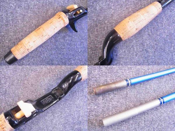 ♪中古 ABU CASTER 122 ZOOM 5.5ft ベイト 70's T750822※(2ピース