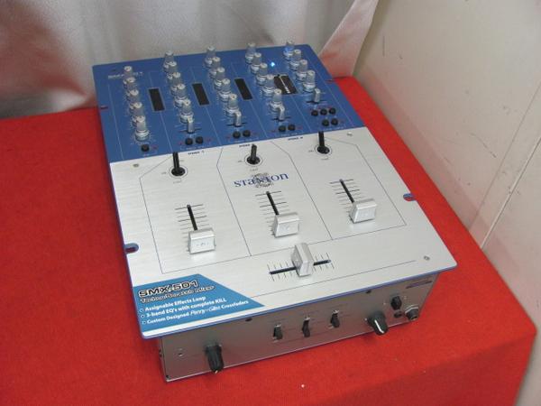 □STANTON SMX-501 3チャンネルDJミキサー 難あり(DJミキサー)｜売買