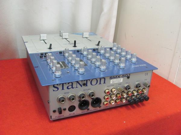 □STANTON SMX-501 3チャンネルDJミキサー 難あり(DJミキサー)｜売買