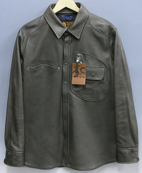 rf5028/新品 ケルト&コブラ ホースハイドシャツ CELT&COBRA