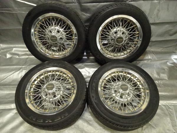 ○エンケイ renoma 16インチ ワイヤーホイール クラウン シーマ 