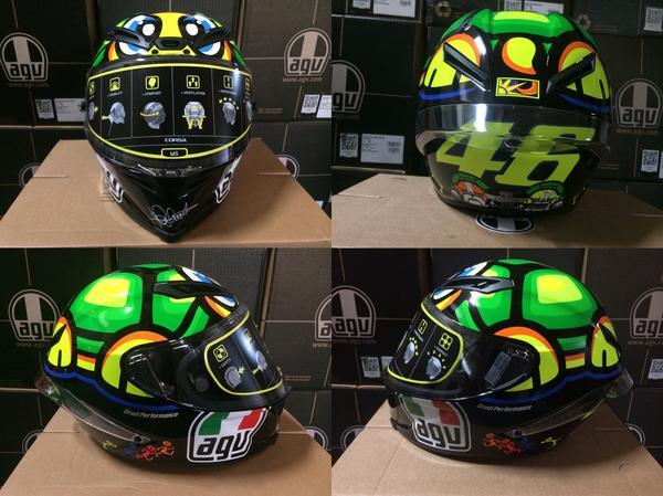 ロッシ AGV ヘルメット コルサ カメ The Turtle XXL ラスト1個(XXL