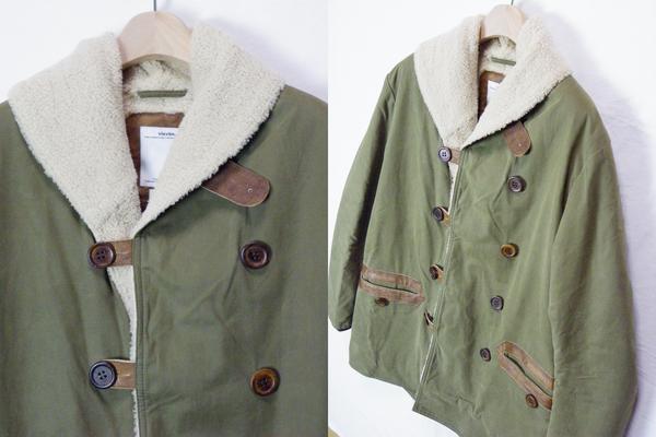 VISVIM 12AW CAPOTE JACKET IT 2 OLIVE 中村ヒロキ氏サイン入り 