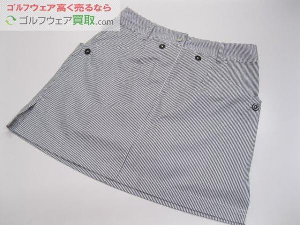 GK滝水★USED即決136★マンシング♪2WAYスカート/ストライプ/9号