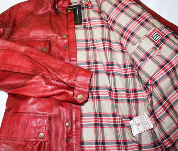 BELSTAFF ベルスタッフ パンサーレプリカジャケット A.RED/XL 