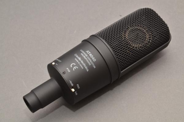 ☆audio-technica☆AT4040 コンデンサーマイク 美品 (C) audio