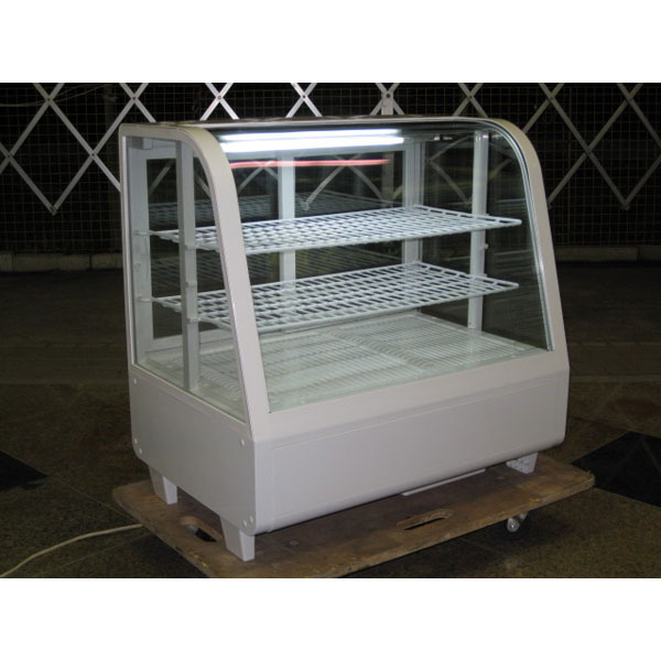 4面ガラス冷蔵卓上ケーキケース RT-100L 展示使用品 1 DK(冷蔵