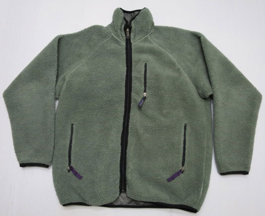 UFJ92パタゴニアpatagoniaレトロxフリースlアメリカ製90's薄緑