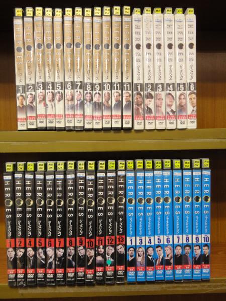 【レンタル版】DVD☆HEROES ヒーローズ シーズン1～4 38本セット