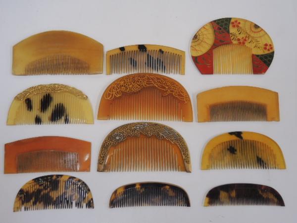 最終処分価格　べっ甲　仕上げ櫛 鼈甲 べっ甲 本物 Nozomi 古美術 希 Art Antique 櫛(くし) Yahoo