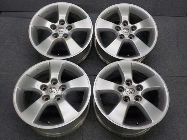 Ｂ８１●トヨタ　エスティマ純正●16インチ4本●6.5J　PCD114.3