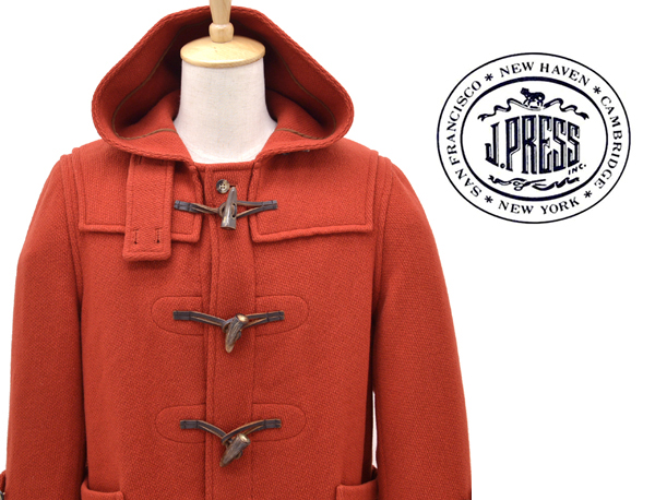 ◆定5万円 Jプレス J.PRESS 本格ダッフルコート 美品/メンズ可