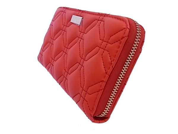 SALE_送料込_ケイトスペード_WLRU1240_レザー_長財布_赤