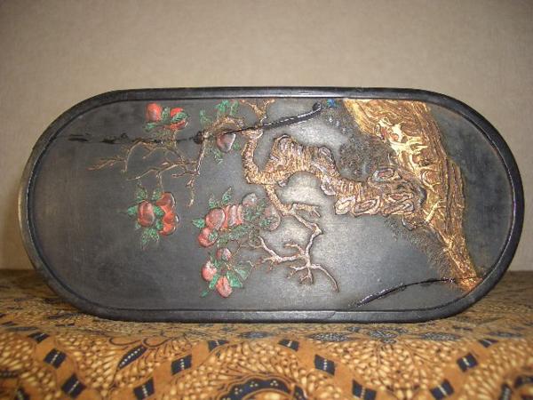 ◇◇【骨董天国】◇◇中国高級墨（補修あり）（14） ♢中国書画墨