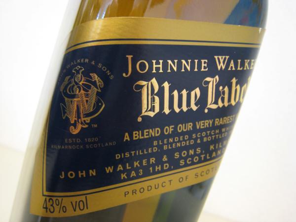 【未開栓】Johnnie Walker Blue Labelジョニーウォーカー ☆未開栓即決 ジョニーウォーカー/JOHNNIE WALKER ブルーラベル