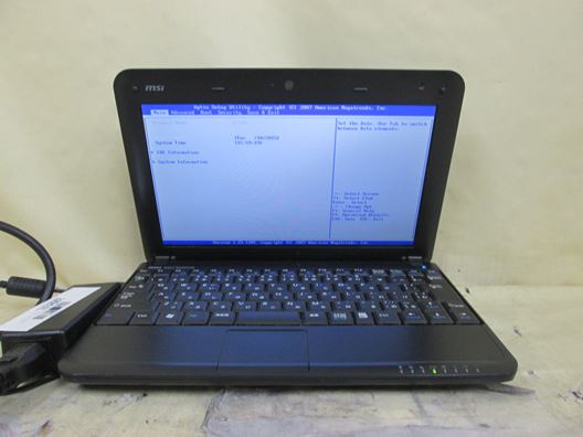 msi Wind notebook U100●2GB/10型[29944]