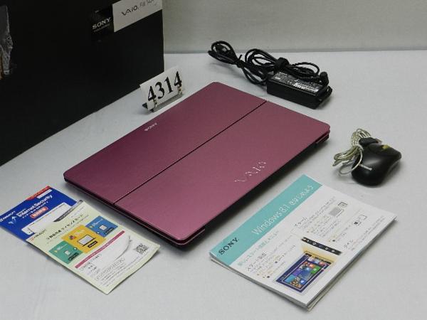 4314 SONY VAIO Fit 14A SVF14N19DJP 【2013年秋冬モデル】