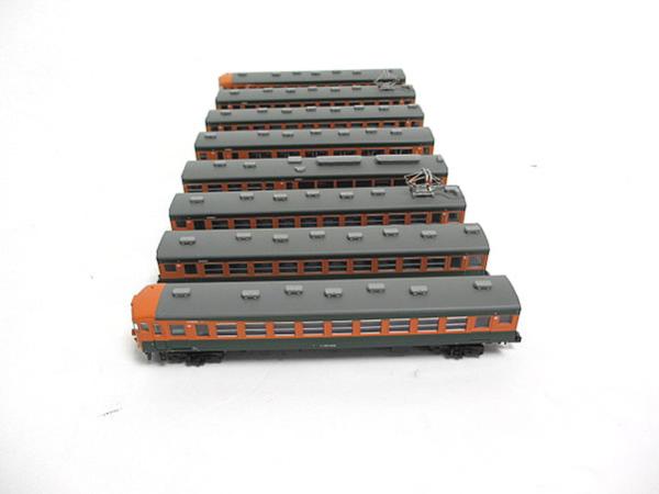 マイクロエースNゲージ鉄道模型「国鉄153系 特急『こだま』」8両と3両
