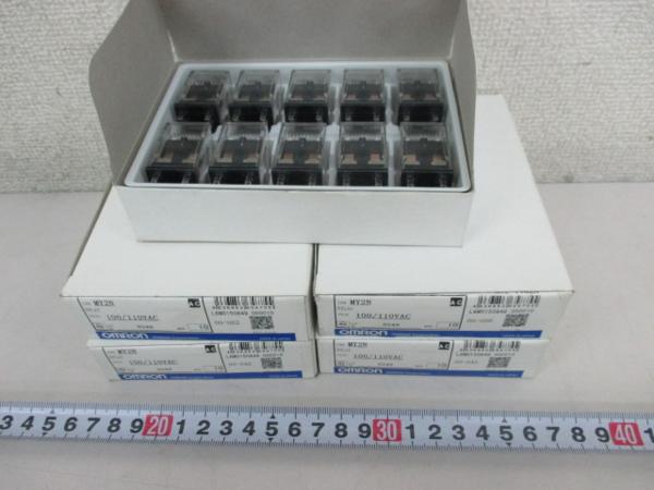 26-009 電材部品 オムロン omron リレー MY2N 100/110VAC 50個