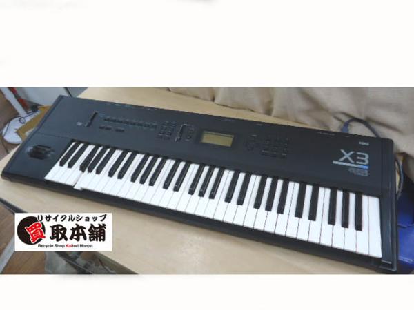 ○ジャンク KORG X3 コルグ シンセサイザー キーボード
