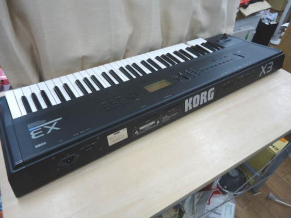 ○ジャンク KORG X3 コルグ シンセサイザー キーボード