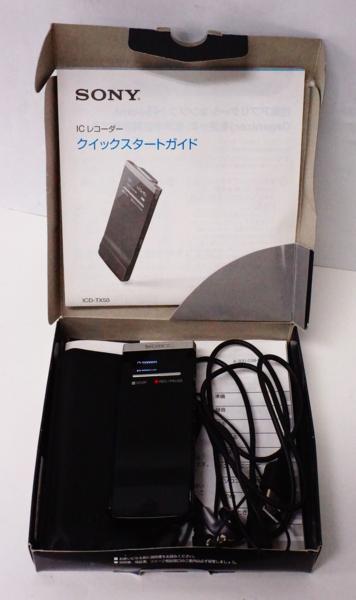 SONY ステレオ ICレコーダー ICD-TX50 4GB 薄型・軽量 ASS681