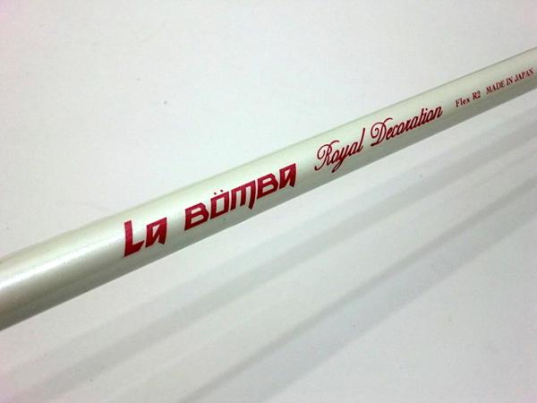 中古 R11/R9/RBZ用 スリーブ付シャフト クレイジー La Bomba R2