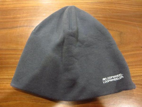 LOOPWHEELER ループウィラー スウェットワッチキャップ 灰