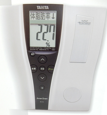 TANITA 体組成計 インナー スキャン BC-210-sv シルバーS1312879