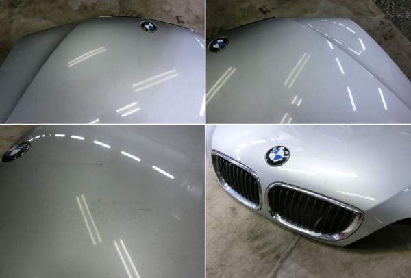 BMW・E46・318ｉ ツーリング・AY20・ボンネット・354 シルバーM