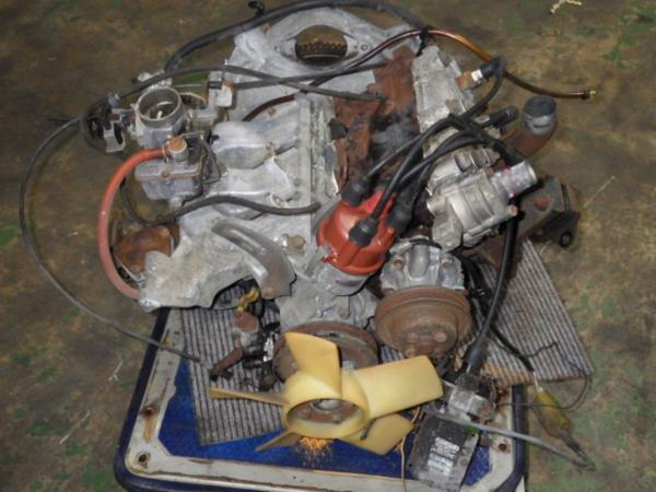 ●ジムニーSJ30 58年　中古エンジン/LJ50/２スト　キャブ付き●