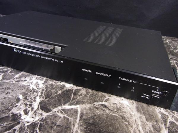 TOA 未使用 / TOA PD-1130 パワーディストリビューター 主電源パネル