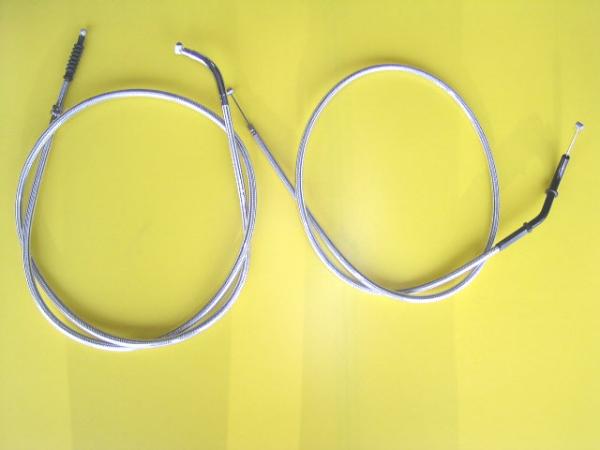 GPZ400F/F2 ワイヤーSET[メッシュ+20] 日本製