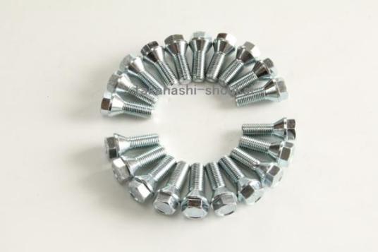 ●低頭ホイールボルト　M12ピッチ1.5　全長42mm 首下25mm 20本●