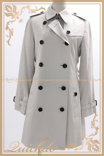 1円バーバリー ライナー付 トレンチコート レディース 38