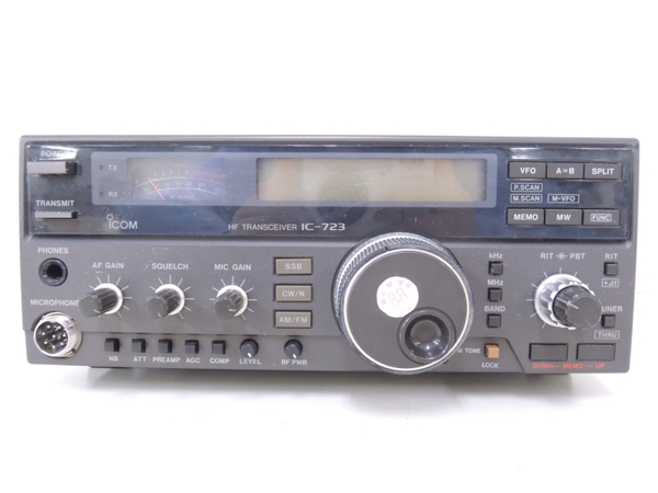 中古 ICOM IC-723 HF トランシーバー アマチュア 無線 N1311905