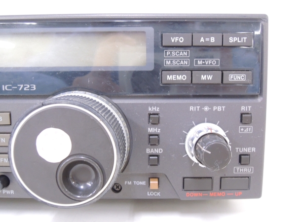 中古 ICOM IC-723 HF トランシーバー アマチュア 無線 N1311905