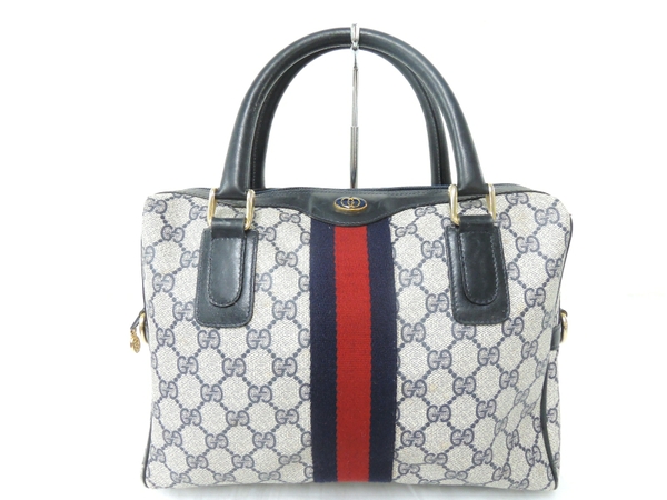 グッチ 2WAY シェリー PVC レザー オールドグッチ Y1431830