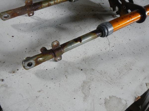 分離式 くるくる フルセット 分離式フロントフォーク ホンダ 希少