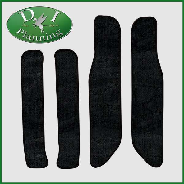 トヨタ 新型アルファード 30系 ステップマット カーマット 織黒