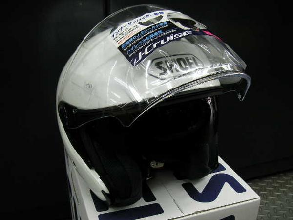 SHOEIヘルメットJ-Cruise（ジェイクルーズ）ルミナスホワイト L