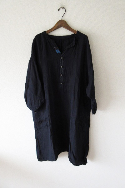 cheer/チア インディゴリネンワイドワンピース*ブラウス