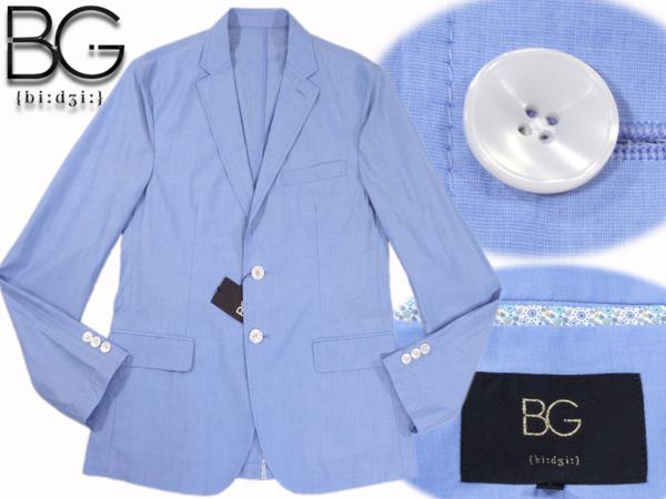 403●ビージー BG●JG55　コットンテーラードジャケット　S