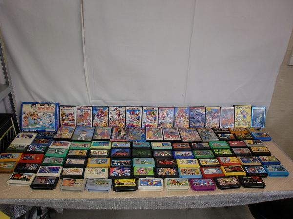 大量処分ファミコンFCソフトスポーツ/ボードゲーム全92作[梱0.5]