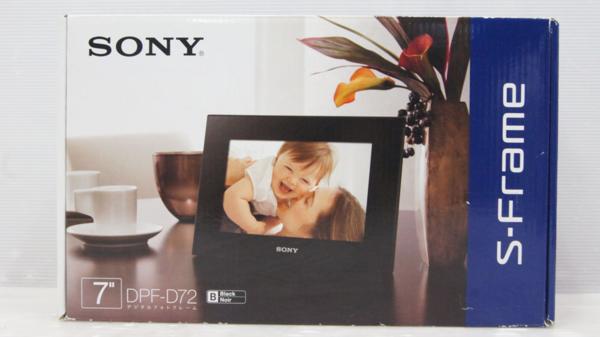 S ★ SONY デジタルフォトフレーム S-Frame DPF-D72 ★